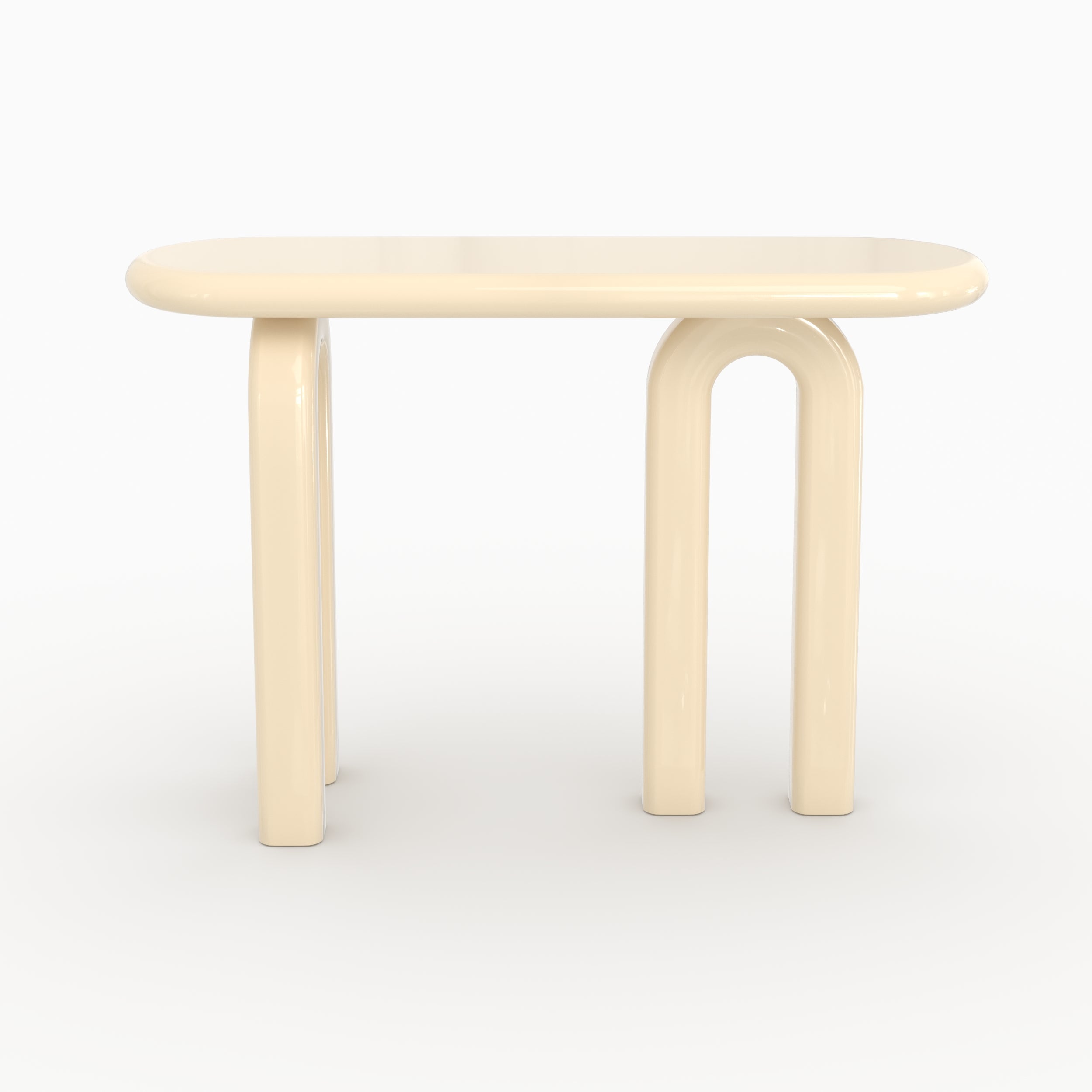 Opal - Consola de Mdf Lacado Blanco