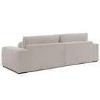 Constance - Sofá Rinconero Reversible - Con Arcón - 4 Plazas - Tela - Beige