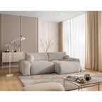 Constance - Sofá Rinconero Reversible - Con Arcón - 4 Plazas - Tela - Beige