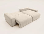Constance - Reversible Corner Sofa - With Storage - 4-Seater - Velvet - Beige