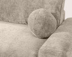 Constance - Reversible Corner Sofa - With Storage - 4-Seater - Velvet - Beige