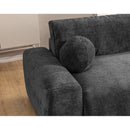 Constance - Reversible Corner Sofa - With Box - 4 Places - Velvet - Gray