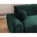 Constance - Reversible Corner Sofa - With Box - 4 Places - Velvet - Green