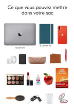 Borsa Shopping Delhi Medium - Burgundy