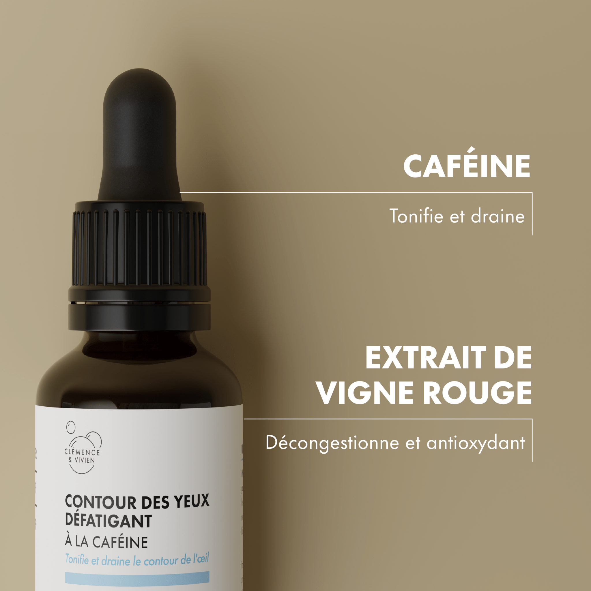 Contour des yeux défatigant - Clémence & Vivien