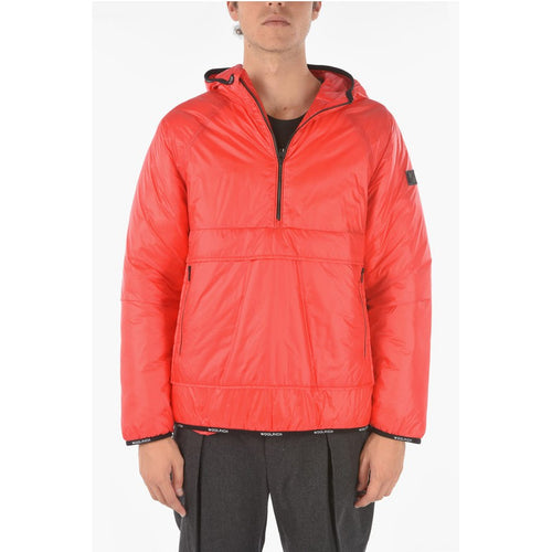 Anorak Contrasting Details Pack-It With Hood