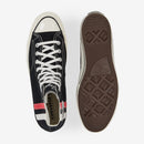 Sneakers Chuck 70 Archival Stripes Vintage Montantes - Noir