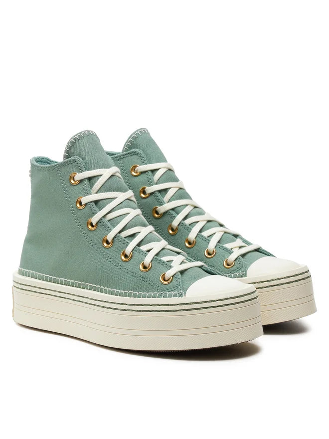 Sneakers Ctas Modern Lift Hi Herbyegret - Vert