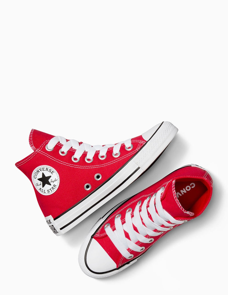 Sneakers Chuck Classic Hi - Rouge