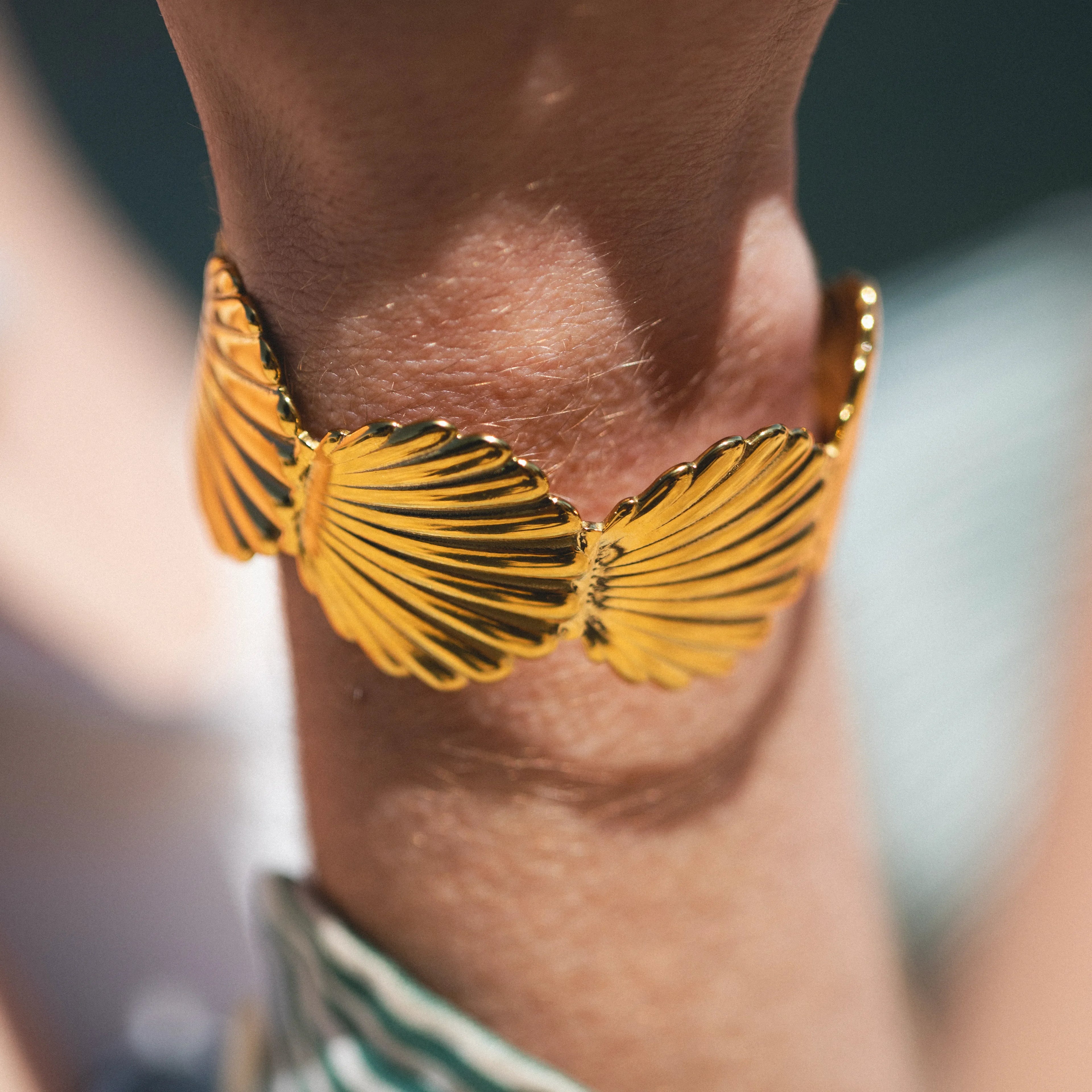 Seashell Cuff Bracelet