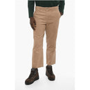 Corduroy Pants 4 Pockets With Golden Buttons