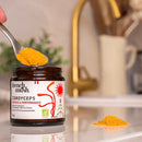 French Mush compléments alimentaires à base d'extraits de champignons médicinaux biologiques fabriqués en France Livret explicatif des champignons bio et naturel - espagnol - autre -