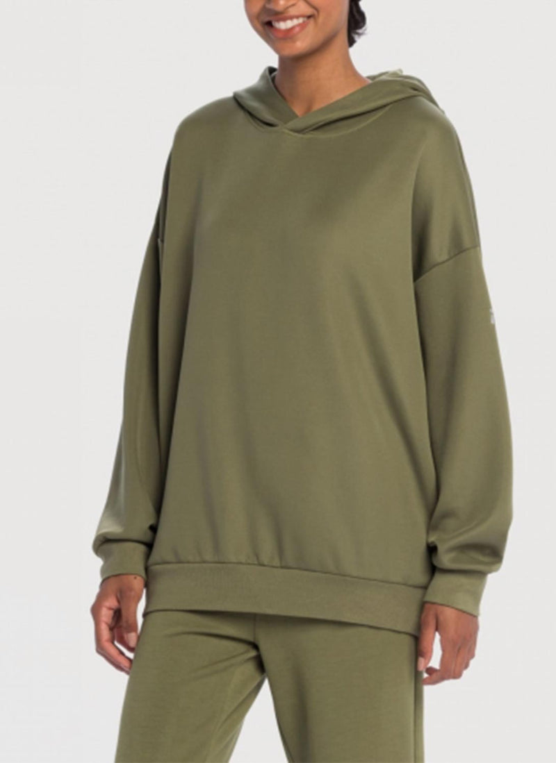 Fila - Hoodie Oversized Cortona - Loden Green - Femme