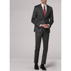 Ash Gray Virgin Wool Suit - Ash Gray