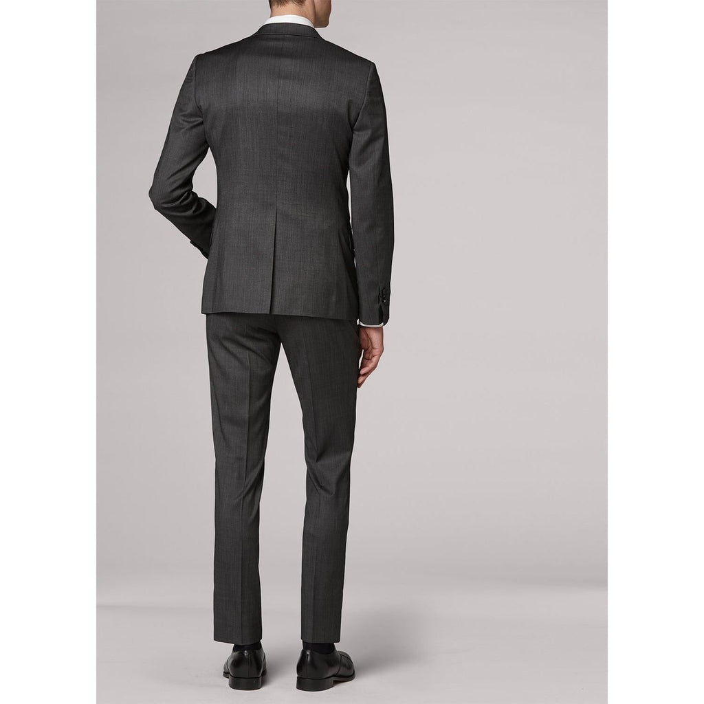 Ash Gray Virgin Wool Suit - Ash Gray
