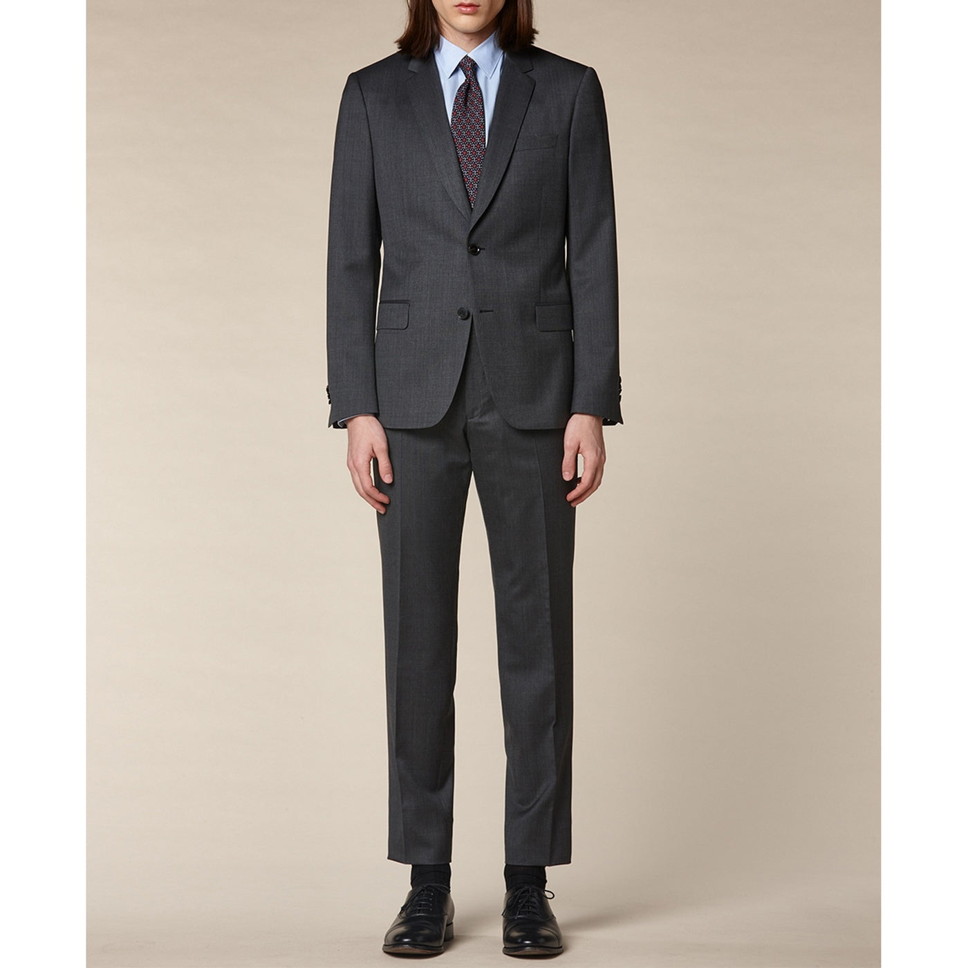 Fursac - Costume Pied-De-Puce Gris - Gris - Motif Pied-De-Puce