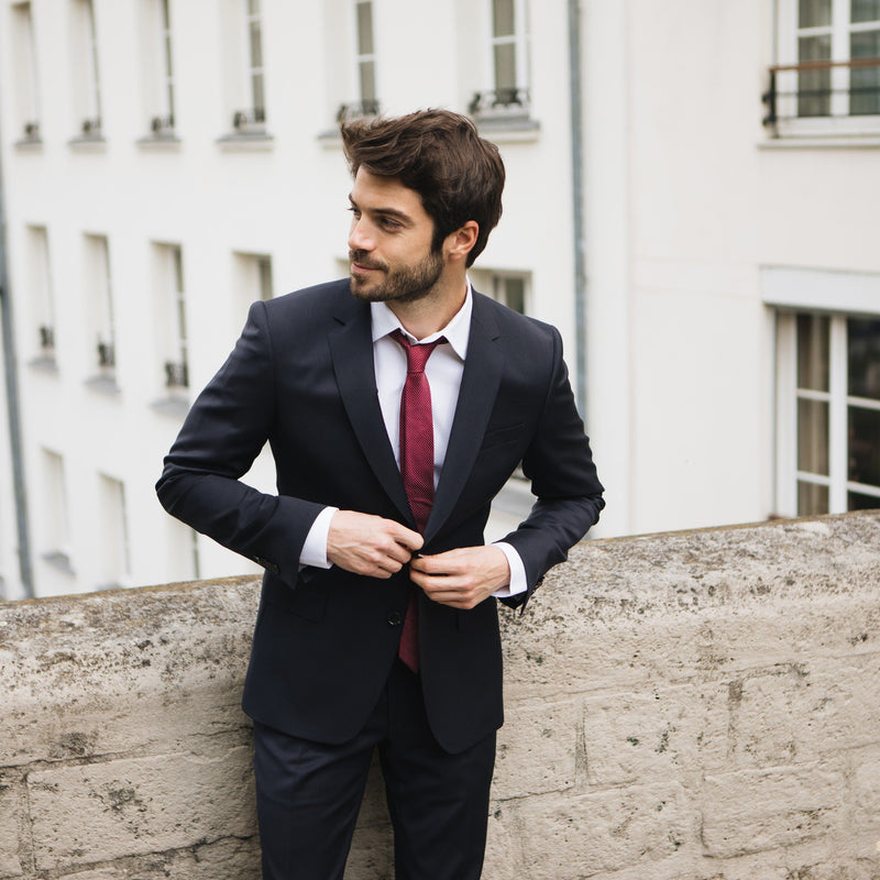 Fursac - Traje slim fit - Azul marino - Hombre