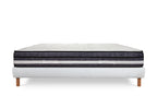 Chinon - Mattress + Box Spring Set - White/Grey