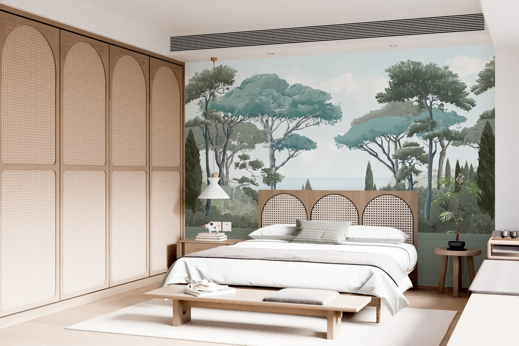 French Riviera Fresco - Verdigris
