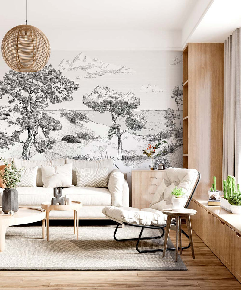 Fresque Côte Sauvage - Embruns