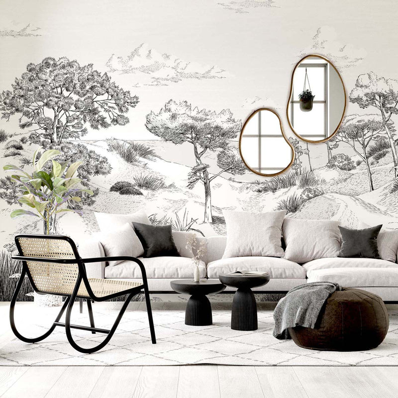 Fresque Côte Sauvage - Embruns