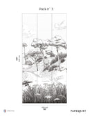 Fresque Côte Sauvage - Embruns