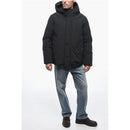 Cotton And Nylon South Bay Down With Removable Hood Jacket