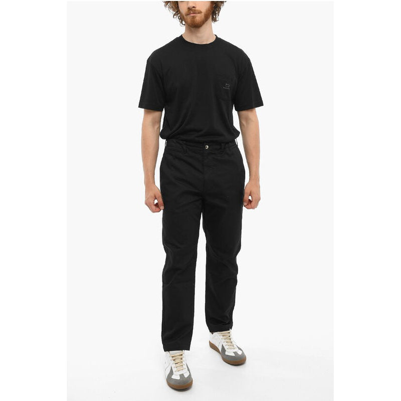 Pantalon Cotton Blend Tapered Fit Chino