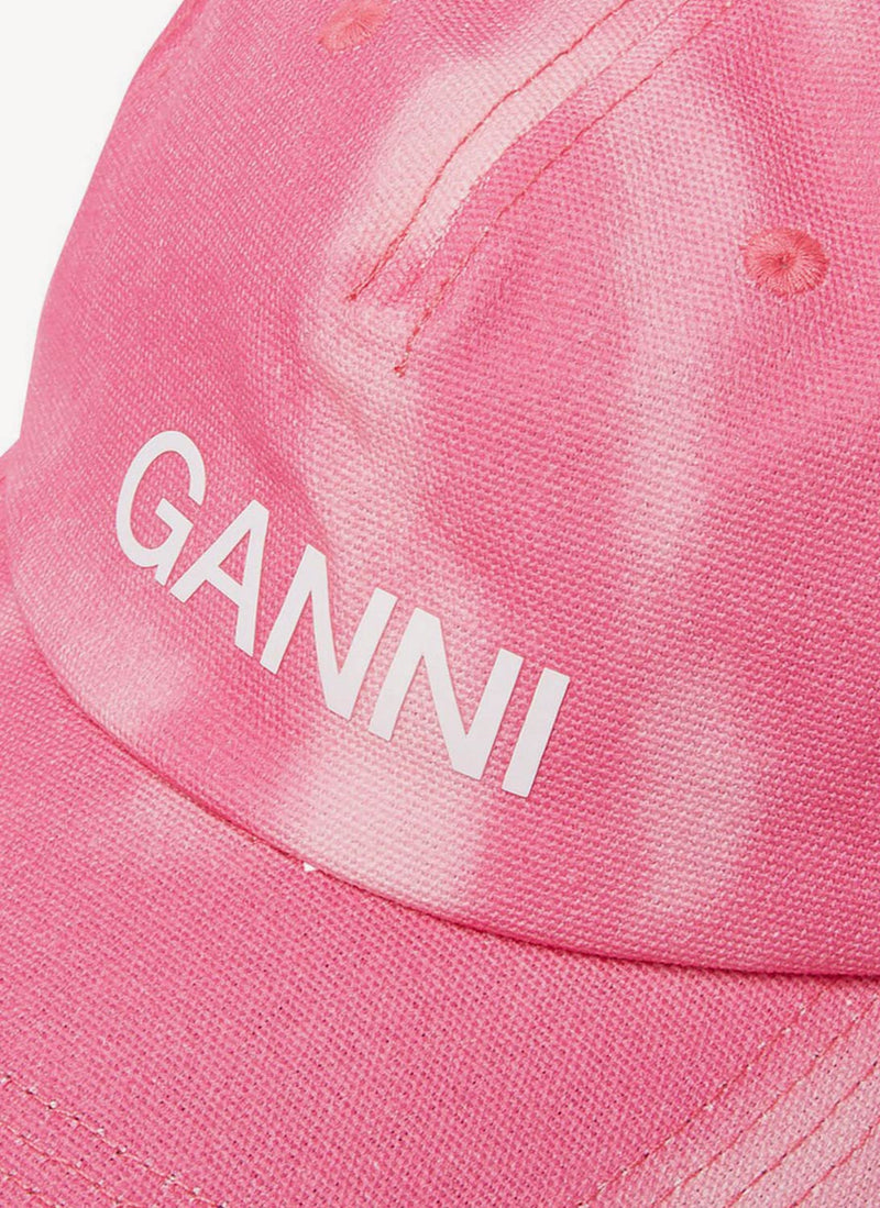 Ganni - Casquette Ganni - Dreamy Daze Phlox Pink - Femme