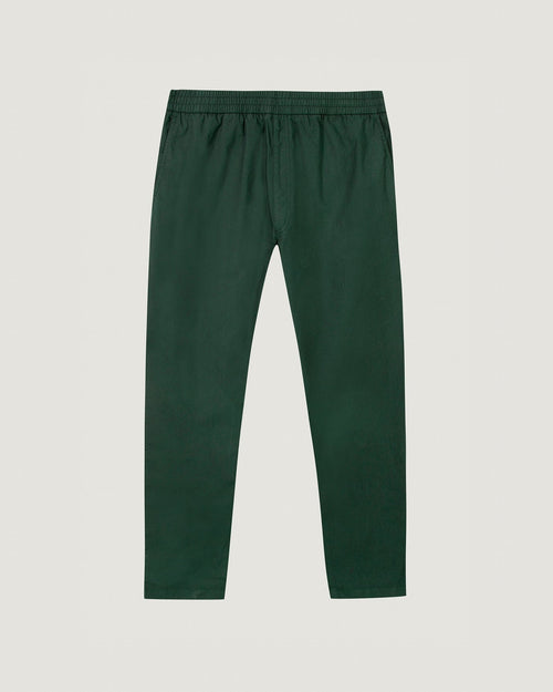 cotton popeline soutine pant#color_army-green