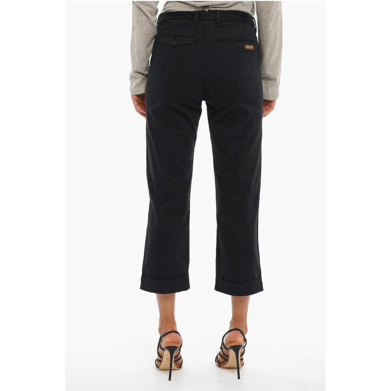 Cotton Stretch American Pants With Belt Loops