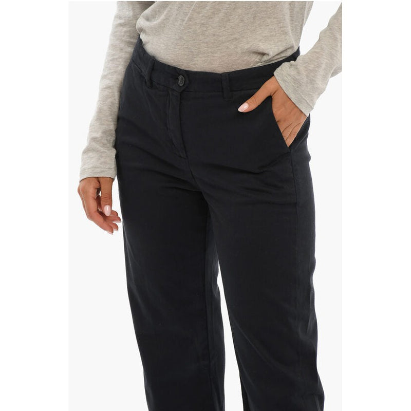 Cotton Stretch American Pants With Belt Loops