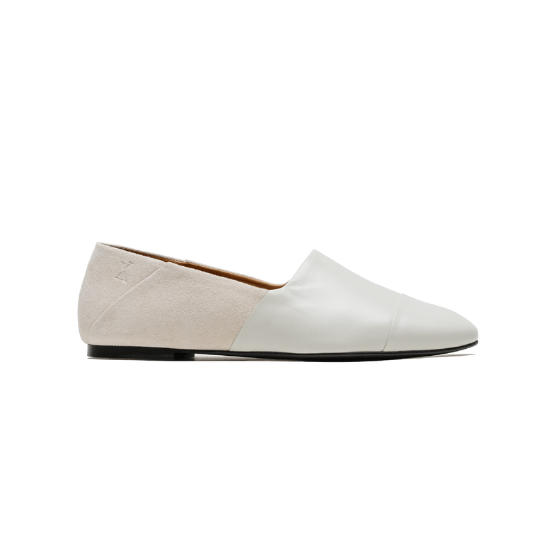 Cotton Slip-on Leather and Suede - Lachoix