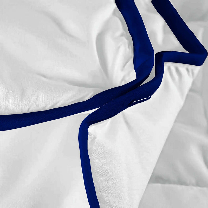 Couette Hiver - 100% Fibres Creuses Siliconnées - Enveloppe Coton