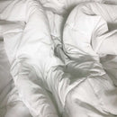 Couette Légère Tempérée - 100% Fibres Creuses Siliconnées - Enveloppe Coton