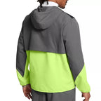 Coupe Vent À Capuche Legacy Windbreak - Gris Et Vert - Homme