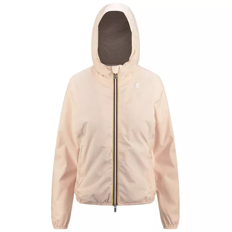 Cortavientos K-Way Lily Stretch Poly Jersey - Rosa