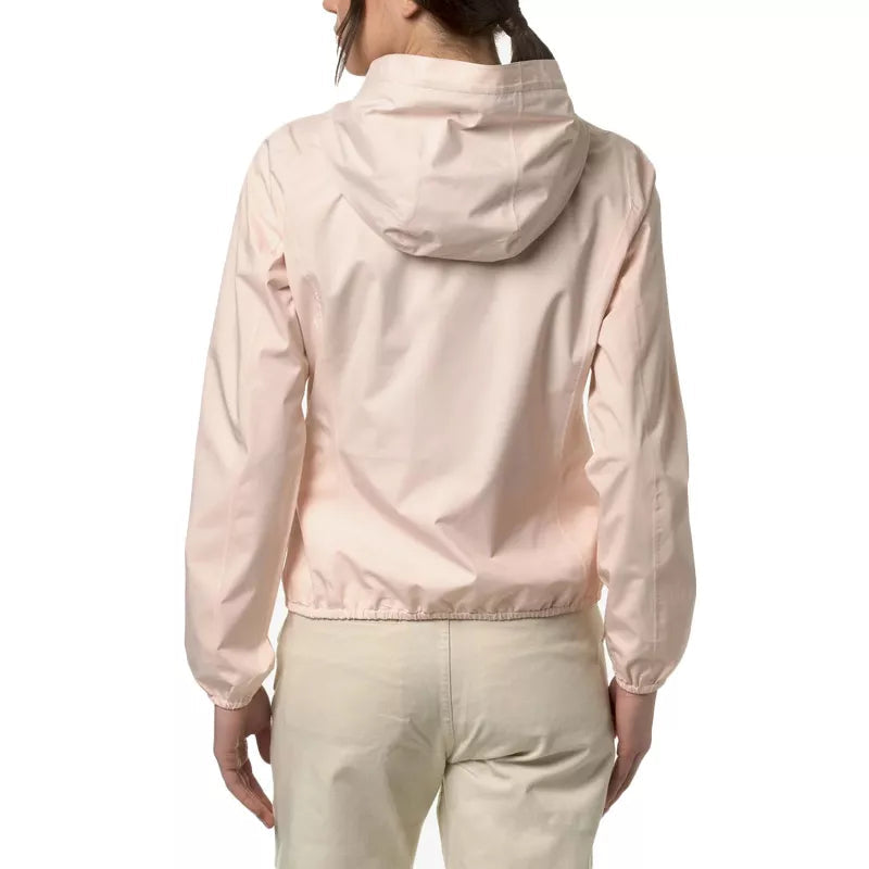 Cortavientos K-Way Lily Stretch Poly Jersey - Rosa