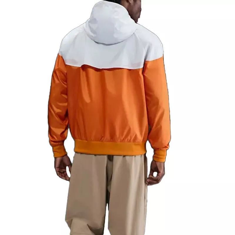 Coupe-Vent Nike Sportswear Windrunner - Blanc/Orange