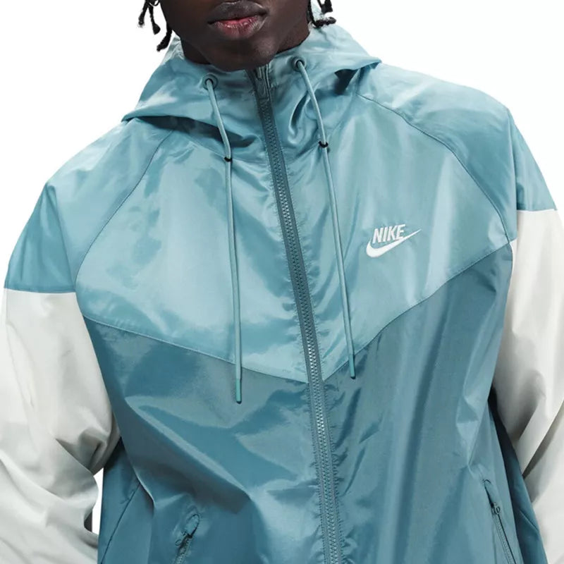 Coupe-Vent Nike Sportswear Windrunner - Bleu Et Blanc