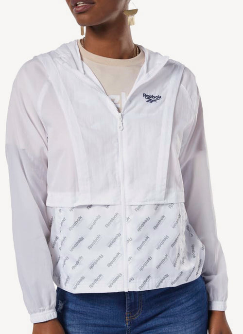 Reebok - Coupe-Vent Windbreaker - White - Femme