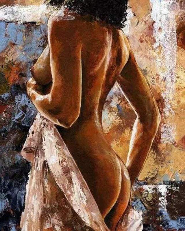 Peinture Par Numéros - Courbes Estompées