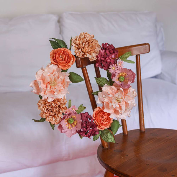 Marlier Paper Wall Wreath