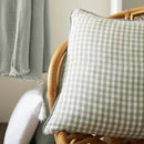 Coussin - Gaze De Coton - Vickie - Eucalyptus