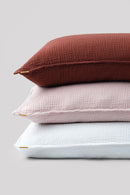 coussins-rouille-rose-blanc-double-gaze-de-coton-les-pensionnaires