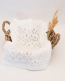 Couverture Au Crochet - Blanc