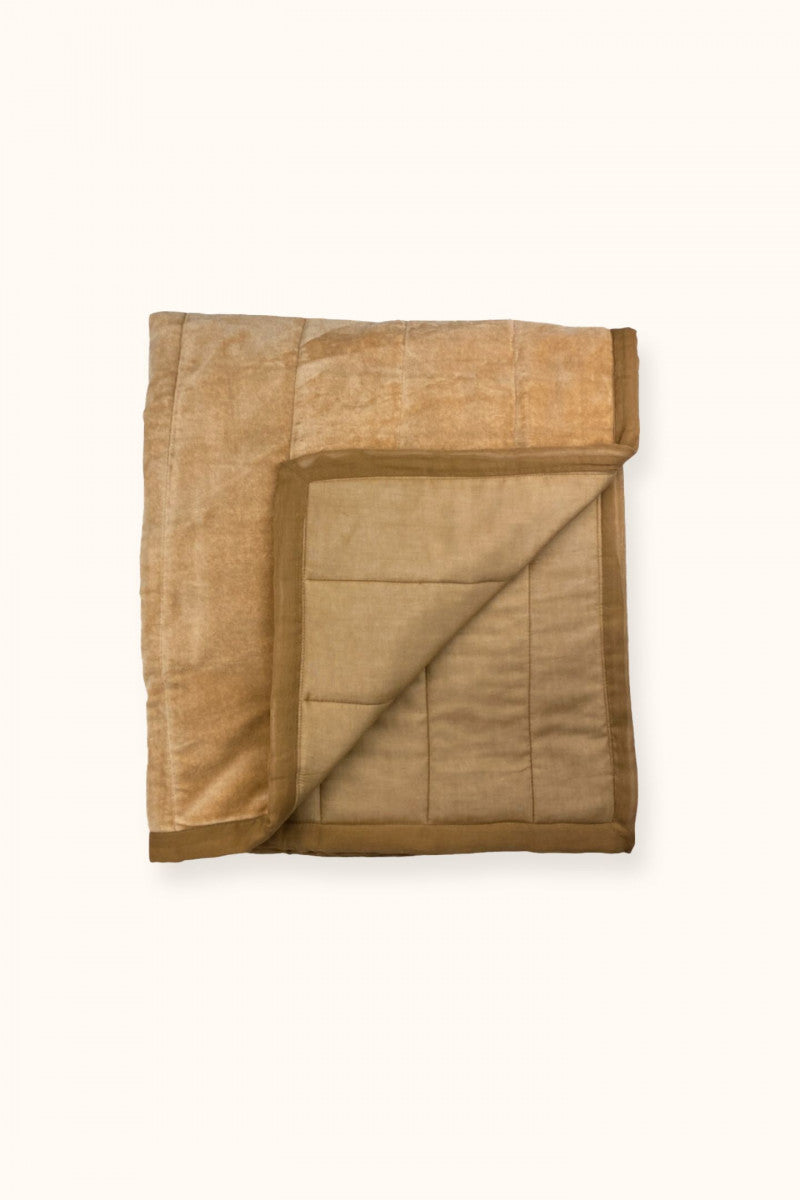 Couverture Bala "Velvet" - Caramel