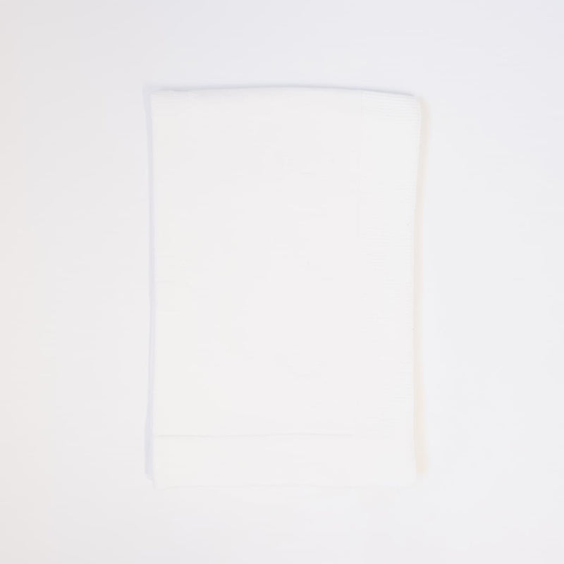 Couverture En Coton Petits Chats - Blanc