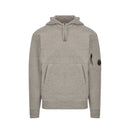 Sweat à Capuche Diagonal Fleece Lens – C.P. Company – Gris Chiné
