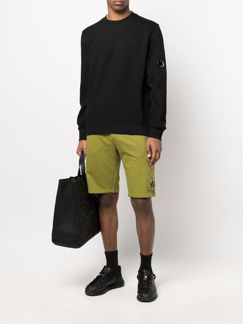 Sweatshirt Col Rond Diagonal Raised Fleece – C.P. Company – Noir
